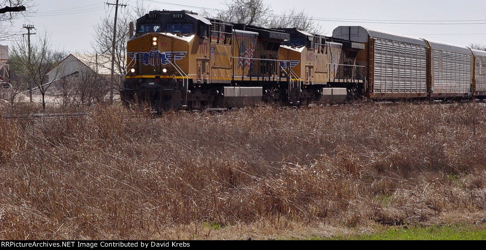 Passing train